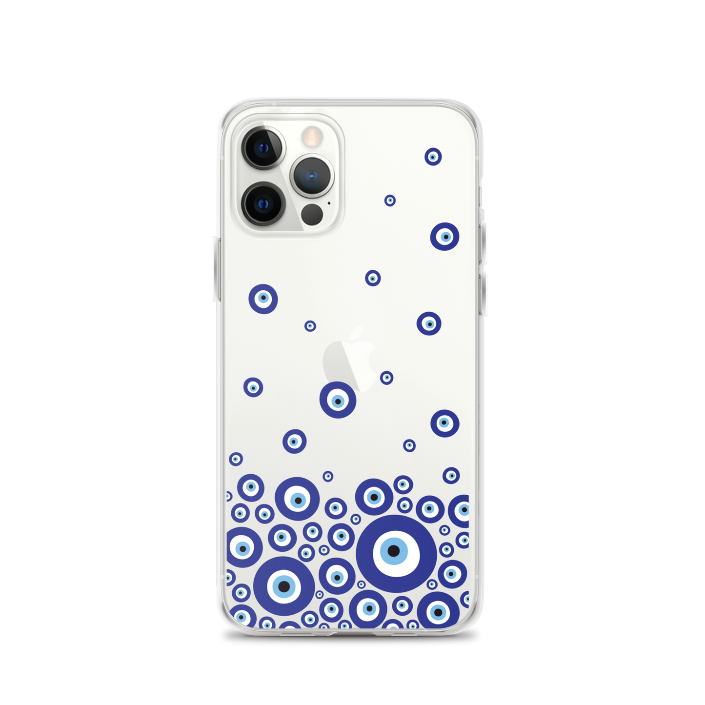 Drip Blue Beads Clear Case for iPhone®