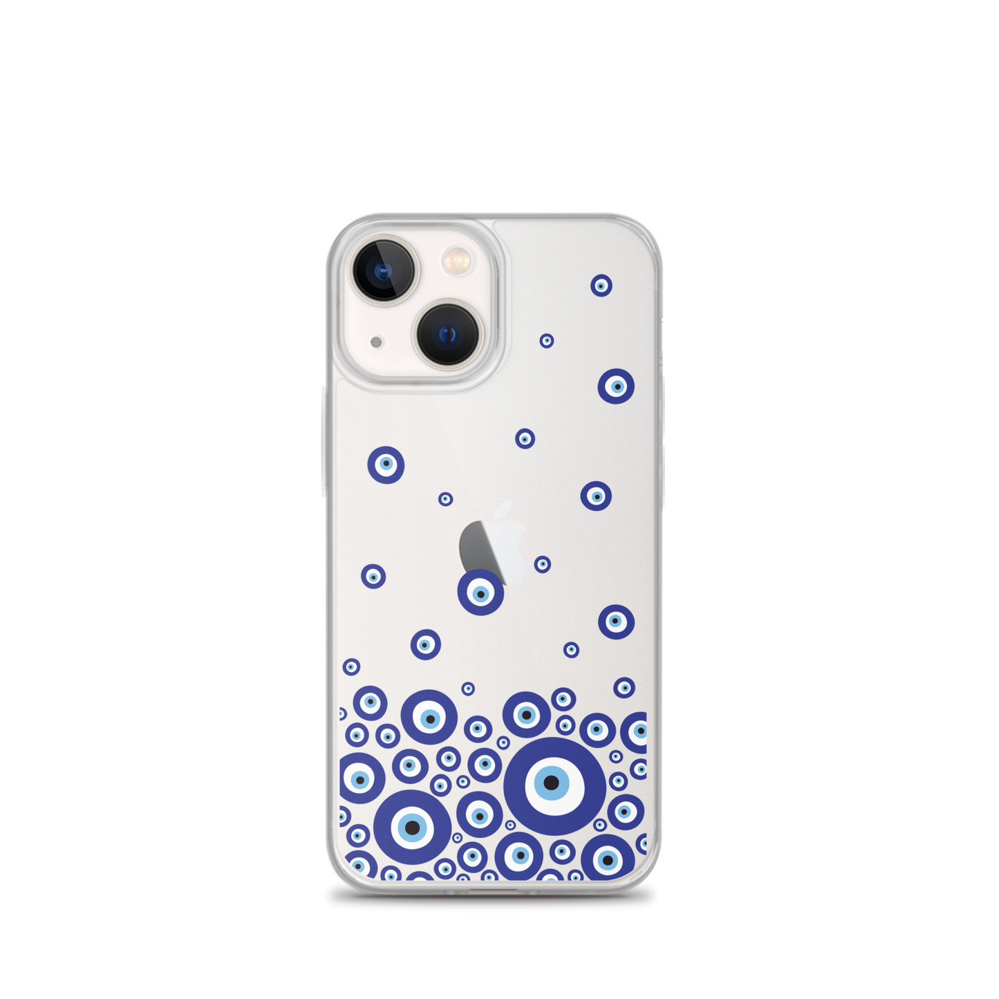 Drip Blue Beads Clear Case for iPhone®