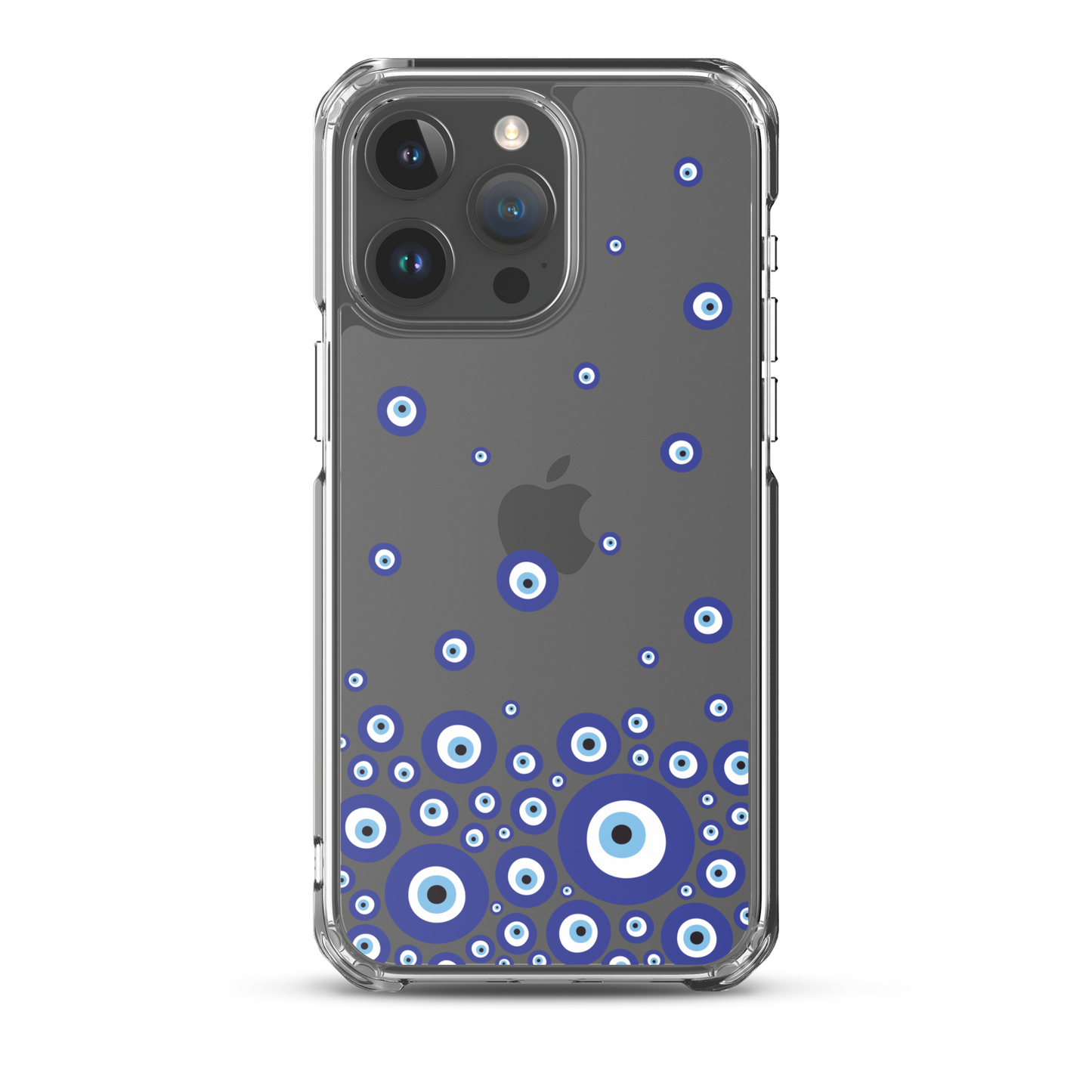 Drip Blue Beads Clear Case for iPhone®